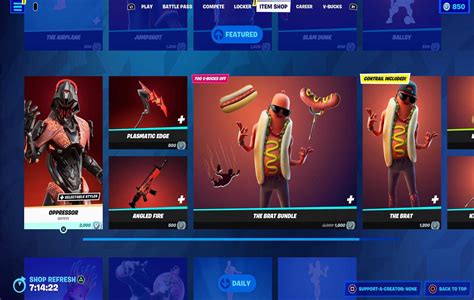 fortnite item shop today live