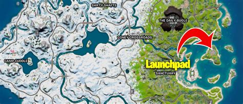 Fortnite Launchpad Location