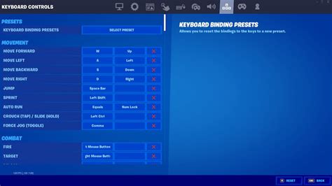 Fortnite Map Keybind
