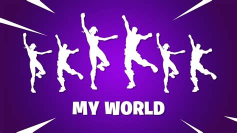 fortnite my world emote song