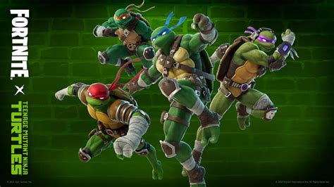 fortnite x teenage mutant ninja turtles