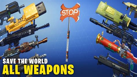 Fortnite Save the World PVE Best Guns in the Game (Opinion) YouTube