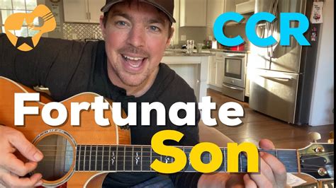 fortunate son lessons youtube