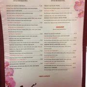 Fortune Cookie Marana Menu