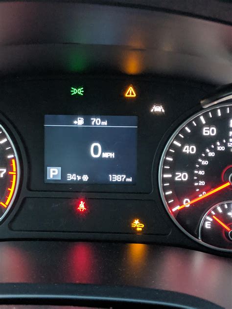 Forward Collision Warning Light Kia