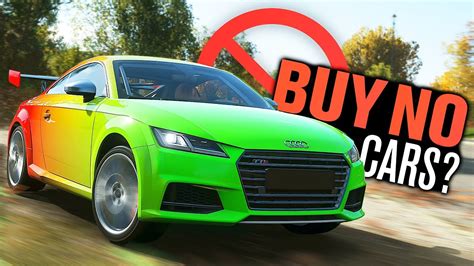 How To Buy A Car In Forza Horizon 4 Without Designing It?