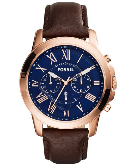 fossil chronograph watch for men
