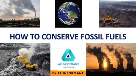 fossil fuels conservation