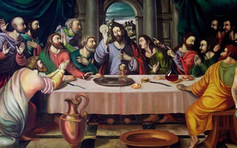 foto de la ultima cena de jesus