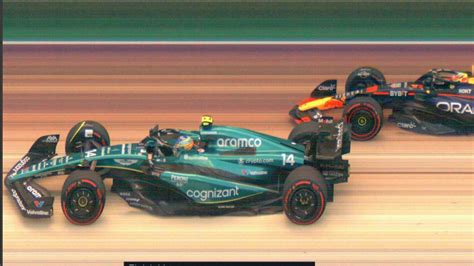 foto finish alonso checo