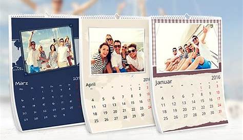Hochwertige Fotokalender in A3 bei INC4FUN online gestalten