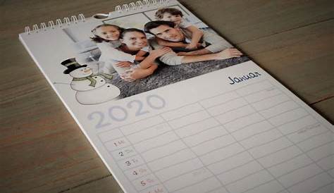 Der Familienkalender – Erstelle deinen individuellen Fotokalender für