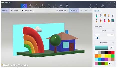 Mejora tus proyectos en Paint 3D con los diseños que ofrece Microsoft