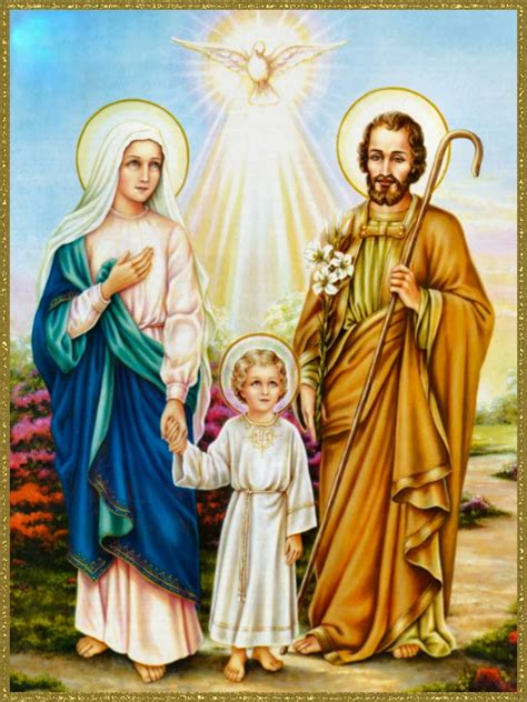 fotos de la sagrada familia de jesus