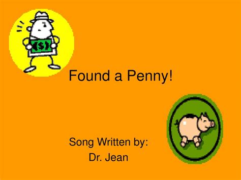 found a penny song
