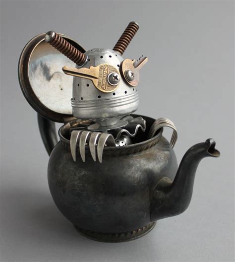 Found Object Robot Sculpture