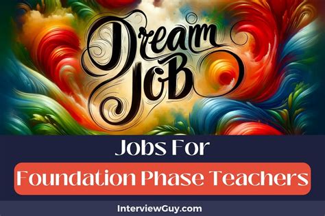 Foundation Learning Jobs