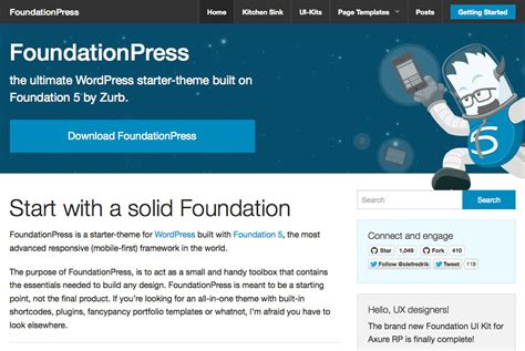 foundation press for wordpress