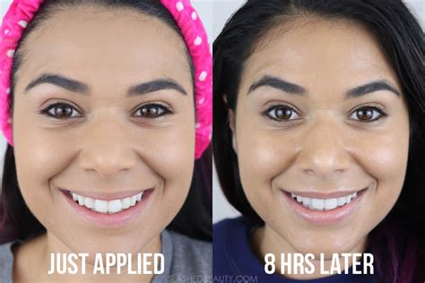 Foundation With And Without Primer