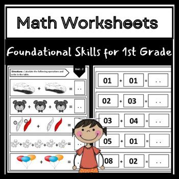 Foundational Math Skill Worksheets