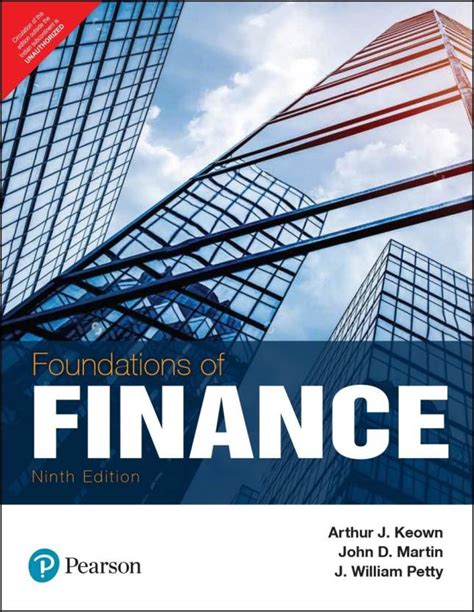 foundations of finance 9th edition pearson