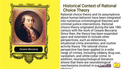 founder of rational choice theory