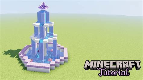 Fountain Minecraft Tutorial