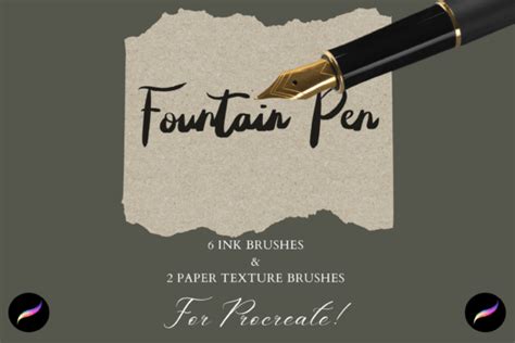 Fountain Pen For Procreate