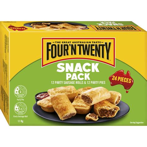four'n twenty snack pack