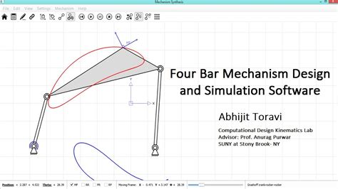 Four Bar Mechanism Design And Simulation Software