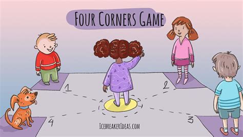 Four Corners Kid Game