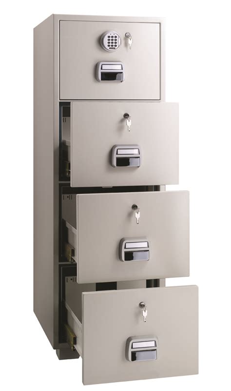 Four Drawer Fire Resistant Filing Cabinet