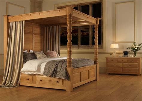 Four Poster Double Bed Frame Uk