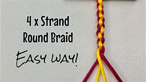 Four Strand Braid Video
