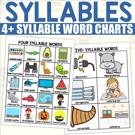 7 Four Syllable Words