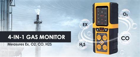 four way gas monitor