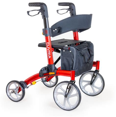 Four Wheeled Walker With Basket