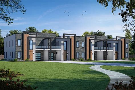 Fourplex Architectural Designs