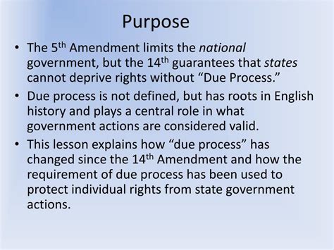 fourteenth amendment due process clause