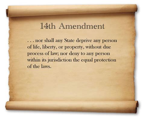 fourteenth amendment equal protection clause