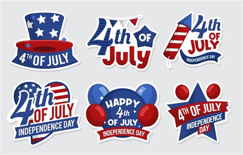 Happy 4th of July with Fireworks Classic Round Sticker Zazzle
