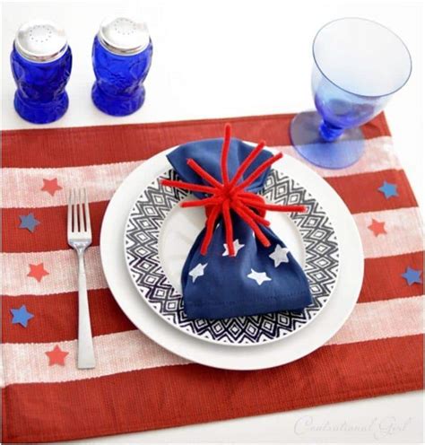 Fourth Of July Place Settings