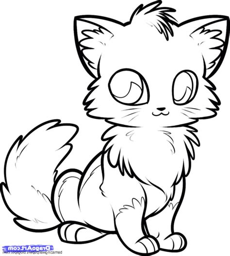 Fox Cute Animal Coloring Pages
