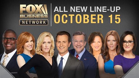 fox business news channel lineup