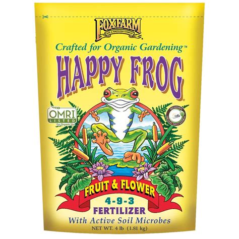 fox farm happy frog fertilizer