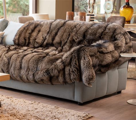 Fox Fur Blankets