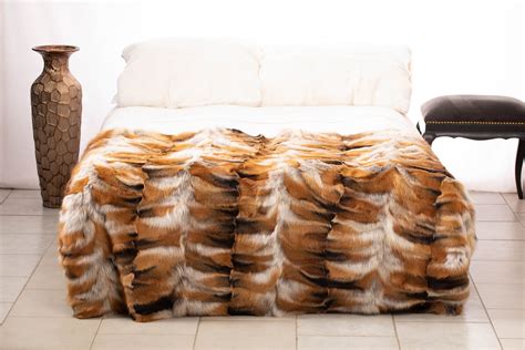 Fox Fur Comforter Set