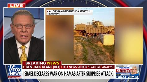 fox news coverage of israel hamas war