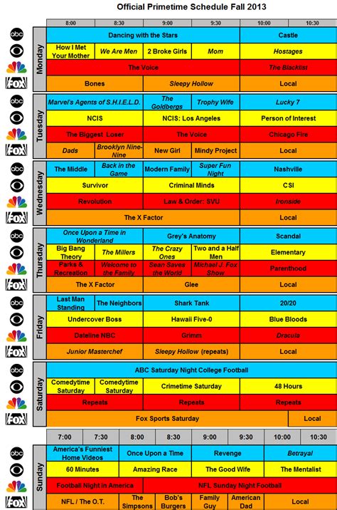 fox news daily schedule beginning monday