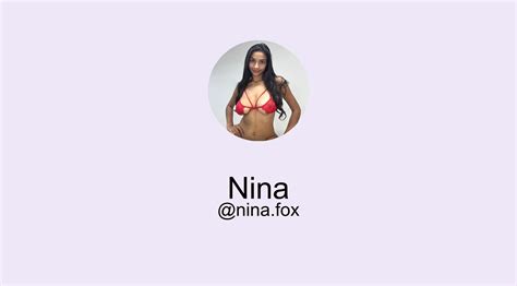 fox nina onlyfans